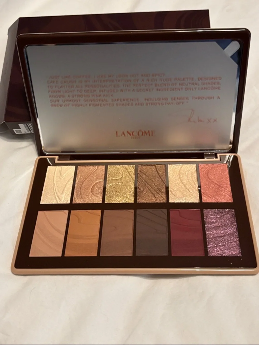 Lancôme Idôle Café Crush Eyeshadow Palette - Deep Brown - Picture 3 of 3